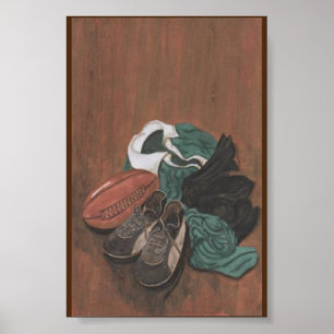 Vintager Rugby Poster