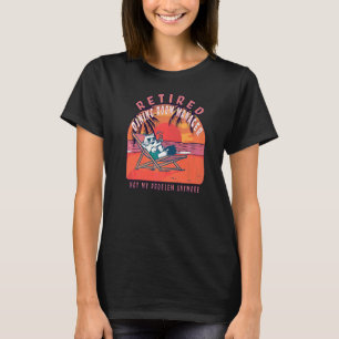 Vintager Ruhestand im Speisesaal T-Shirt