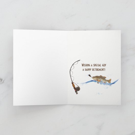 Vintager Ruhestand Karte (Innenseite)