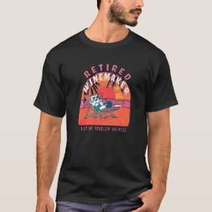 Vintager Ruhestand von Winemaker T-Shirt