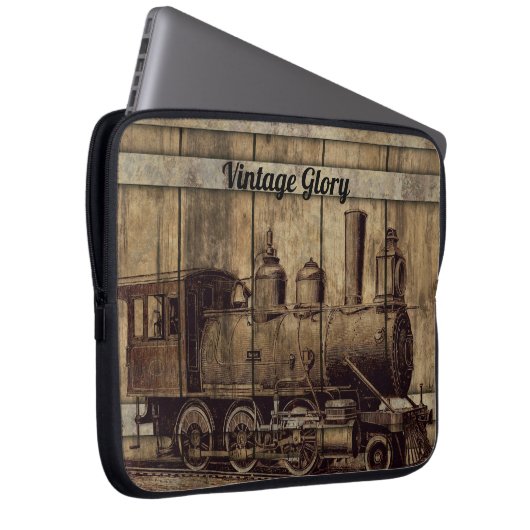 Vintager Ruhm Laptopschutzhülle (Vorne Rechts)