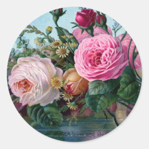 Vintager Rundaufkleber  Runder Aufkleber