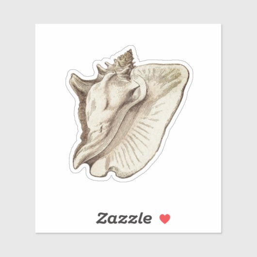 Vintager, runder Aufkleber (Blatt)