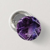 Vintager runder Knopf Button (Vorne & Hinten)