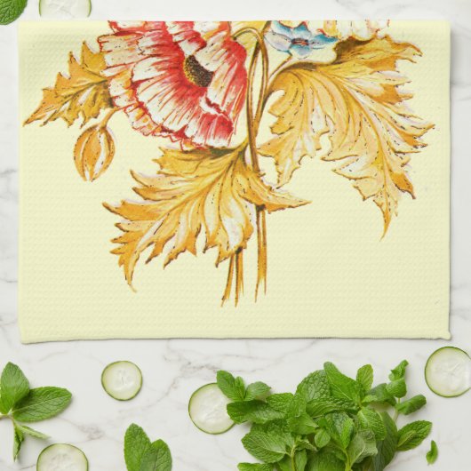 Vintager Russe Geschirrtuch (Gefaltet)