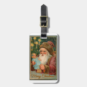 Vintager Russe-Sankt- Nikolausgepäck-Umbau Gepäckanhänger