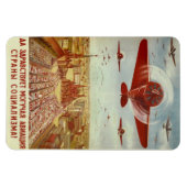 Vintager russischer Propaganda-Magnet Magnet (Horizontal)