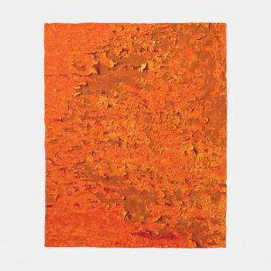 Vintager Rust: Alte texturierte Oberfläche Fleecedecke