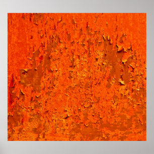Vintager Rust: Alte texturierte Oberfläche Poster