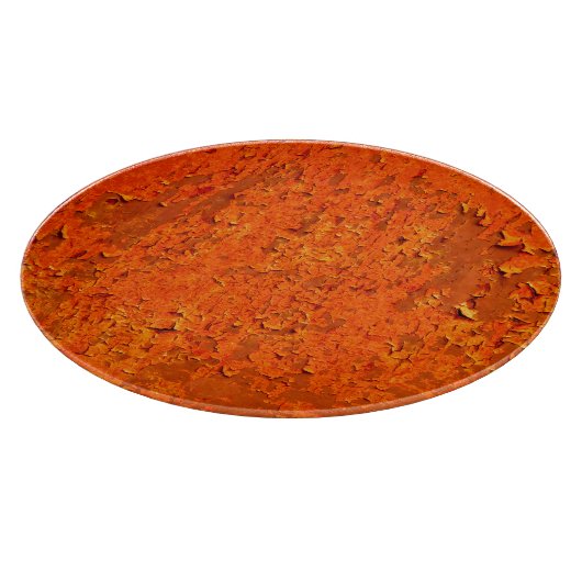 Vintager Rust: Alte texturierte Oberfläche Schneidebrett (Ecke)