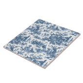 Vintager rustikaler Bauernhof Französisch Toile-Bl Fliese (Seite)