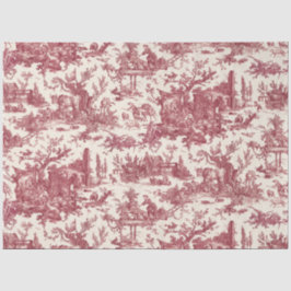 Vintager rustikaler Bauernhof Französisch Toile-Re Seidenpapier