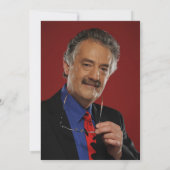 Vintager Rustikaler FOTO Beruf Themed Einladung (Rückseite)