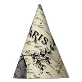 Vintager, rustikaler, französischer Eiffelturm Par Partyhütchen (Rechts)