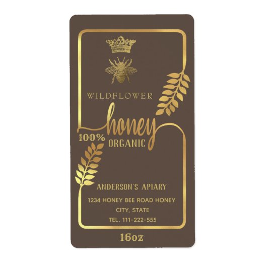 Vintager, rustikaler Honigwulst (Vorne)