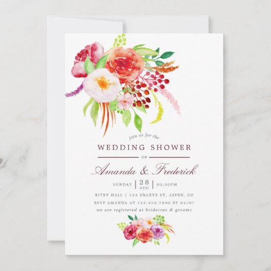 Vintager rustikaler Polterabend Einladung (Vorderseite)