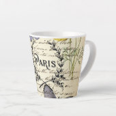 Vintager, rustikaler Schmetterlingsturm Milchtasse (Rechte Ecke)