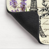 Vintager, rustikaler Schmetterlingsturm Mousepad (Ecke)