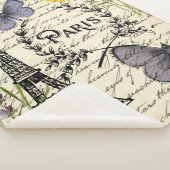 Vintager, rustikaler Schmetterlingsturm Sherpadecke (3/4)