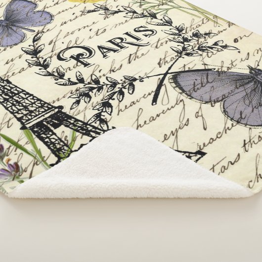 Vintager, rustikaler Schmetterlingsturm Sherpadecke (3/4)