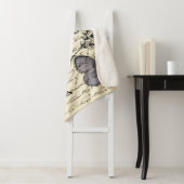 Vintager, rustikaler Schmetterlingsturm Sherpadecke (Beispiel)