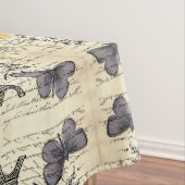 Vintager, rustikaler Schmetterlingsturm Tischdecke (Beispiel)