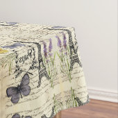 Vintager, rustikaler Schmetterlingsturm Tischdecke (Beispiel)