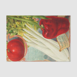 Vintager Saatgutkatalog Vaughan's Seed Store Seidenpapier