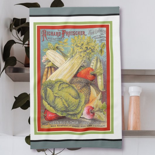 Vintager Saatkatalog Küchentuch