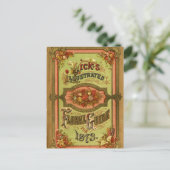 Vintager Saatkatalog Postkarte (Stehend Vorderseite)