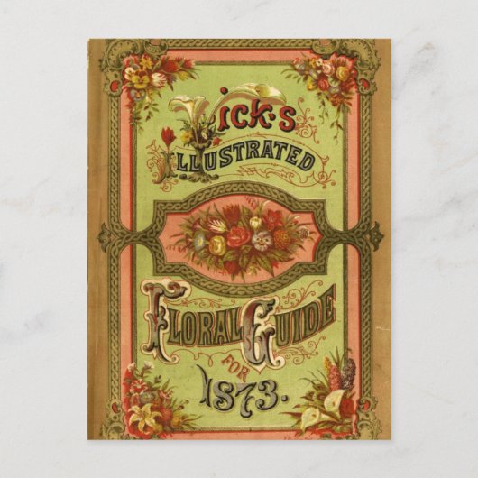 Vintager Saatkatalog Postkarte (Vorderseite)
