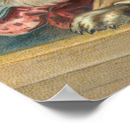 Vintager Salty Dog Poster (Ecke)