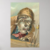 Vintager Salty Dog Poster (Vorne)