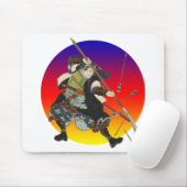 Vintager Samurai Mousepad (Mit Mouse)