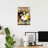 Vintager Sandow Trocadero Vaudeville Performance Poster (Heimbüro)