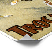 Vintager Sandow Trocadero Vaudeville Performance Poster (Ecke)