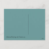 Vintager Sankt-AutoSleigh - Postkarte (Rückseite)