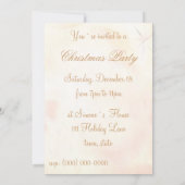 Vintager Santa 4 Einladung (Rückseite)