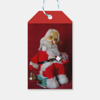 Vintager Santa Claus Toy Geschenkanhänger