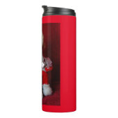 Vintager Santa Claus Toy Thermosbecher (Nach rechts gedreht)