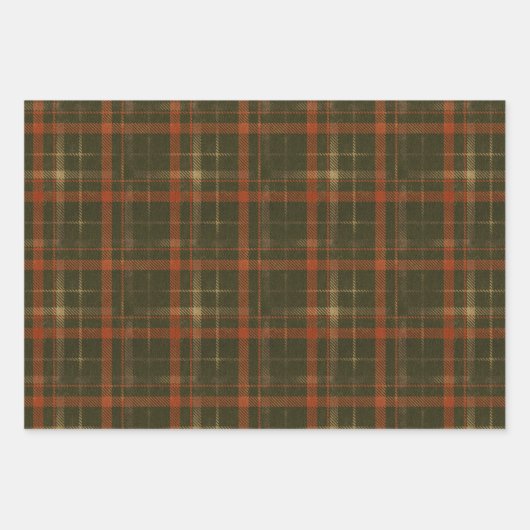 Vintager Santa Geschenkpapier Set (Vorderseite 2)