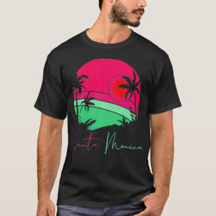 Vintager Santa Monica California Gönnt Funny Beach T-Shirt