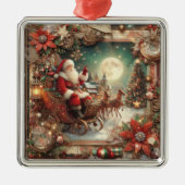 Vintager Santa Ornament (Vorne)