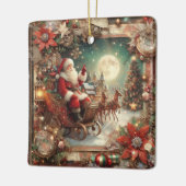 Vintager Santa Ornament (Links)