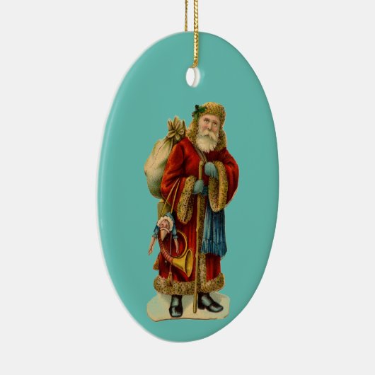 Vintager Santa Ornament (Rechts)