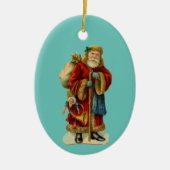 Vintager Santa Ornament (Vorne)