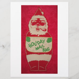 Vintager Santa Santa Santa Santa Santa Flyer