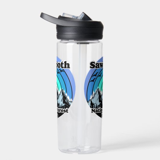 Vintager Sawzahnwald Trinkflasche (Rechts)