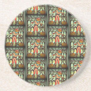 Vintager Scarecrow Drink Untersetzer