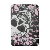 Vintager Schädel Badematte (Vorderseite Vertikal)